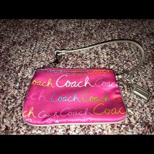 Coach wristlet